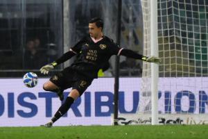 Palermo, Serie B 2024/2025, Palermo-Frosinone 2-0, Stadio Renzo Barbera /foto Federico Serra/, nella foto: Emil Audero