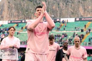 Palermo, Italy, 14 February 2026. Renzo Barbera Stadium, Palermo vs Virtus Entella, match valid for the 2025/2026 Serie B championship. In the photo: Giangiacomo Magnani (Palermo FC)