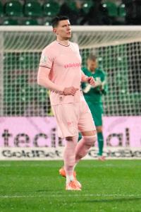 Palermo, Italia, 7 febbraio 2026. Stadio Renzo Barbera, Palermo vs Empoli, match valido per il campionato di Serie B 2025/2026. Nella foto: Giangiacomo Magnani (Palermo FC)