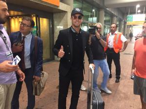 Torino: Izzo sbarcato a Caselle
