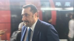Partenza del Milan per Skopje