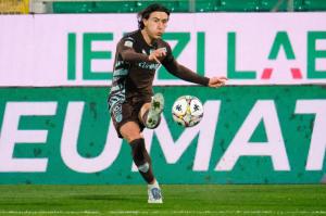 Palermo, Italia, 7 febbraio 2026. Stadio Renzo Barbera, Palermo vs Empoli, match valido per il campionato di Serie B 2025/2026. Nella foto: Luca Magnino (Empoli FC)