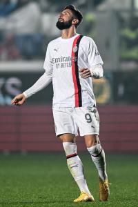 Db Bergamo 09/12/2023 - campionato di calcio serie A / Atalanta-Milan / foto Daniele Buffa/Image Sport nella foto: Olivier Giroud