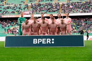Palermo, Italy, 14 February 2026. Renzo Barbera Stadium, Palermo vs Virtus Entella, match valid for the 2025/2026 Serie B championship. In the photo: Palemro FC starting lineup