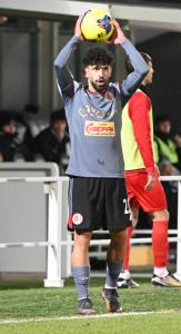 Alessandria Serie C, 2023/2024, Alessandria-Fiorenzuola 0-1, giocata allo stadio Giuseppe Moccagatta, nella foto: Giovanni Foresta