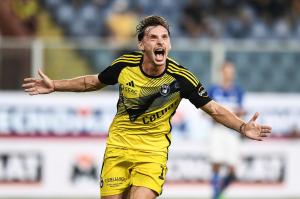 Mp Genova 25/08/2023 - serie A / Sampdoria-Pisa / foto Matteo Papini/Image Sport
nella foto: esultanza gol Matteo Tramoni