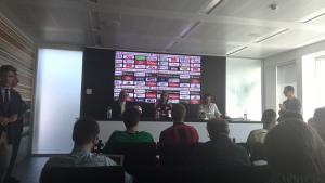 Conferenza stampa Milan 