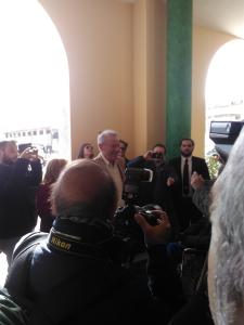 Festa per gli auguri di Natale del Palermo