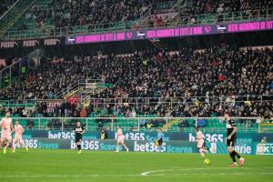 Palermo, Italy, 18 January 2026. Renzo Barbera Stadium, Palermo vs Spezia, match valid for the 2025/2026 Serie B championship. In the photo: Palermo fans