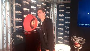 Evento Gillette con Mattia Destro