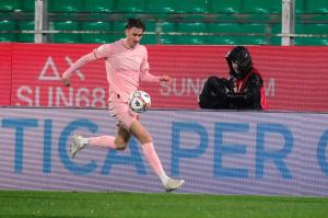 Palermo, Italia, 7 febbraio 2026. Stadio Renzo Barbera, Palermo vs Empoli, match valido per il campionato di Serie B 2025/2026. Nella foto: Dennis Johnsen (Palermo FC)