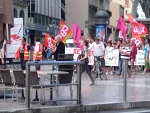 Manifestazione a Montpellier