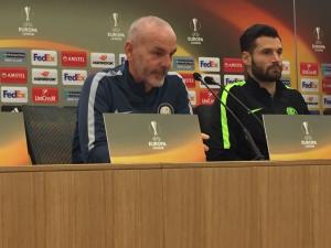 Conferenza stampa prepartita Hapoel Beer Sheva-Inter 