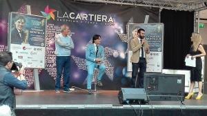 Montella al centro commerciale La Cartiera di Pompe per il premio 'Football Leader'