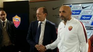Presentazione di Spalletti alla Roma