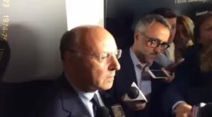 Marotta all'anteprima della mostra «L'Arte di vincere»