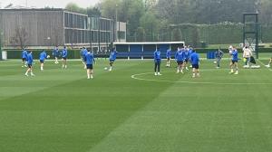 Prepartita Inter-Bayern Monaco 