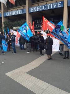 Protesta dipendenti ATA Hotel